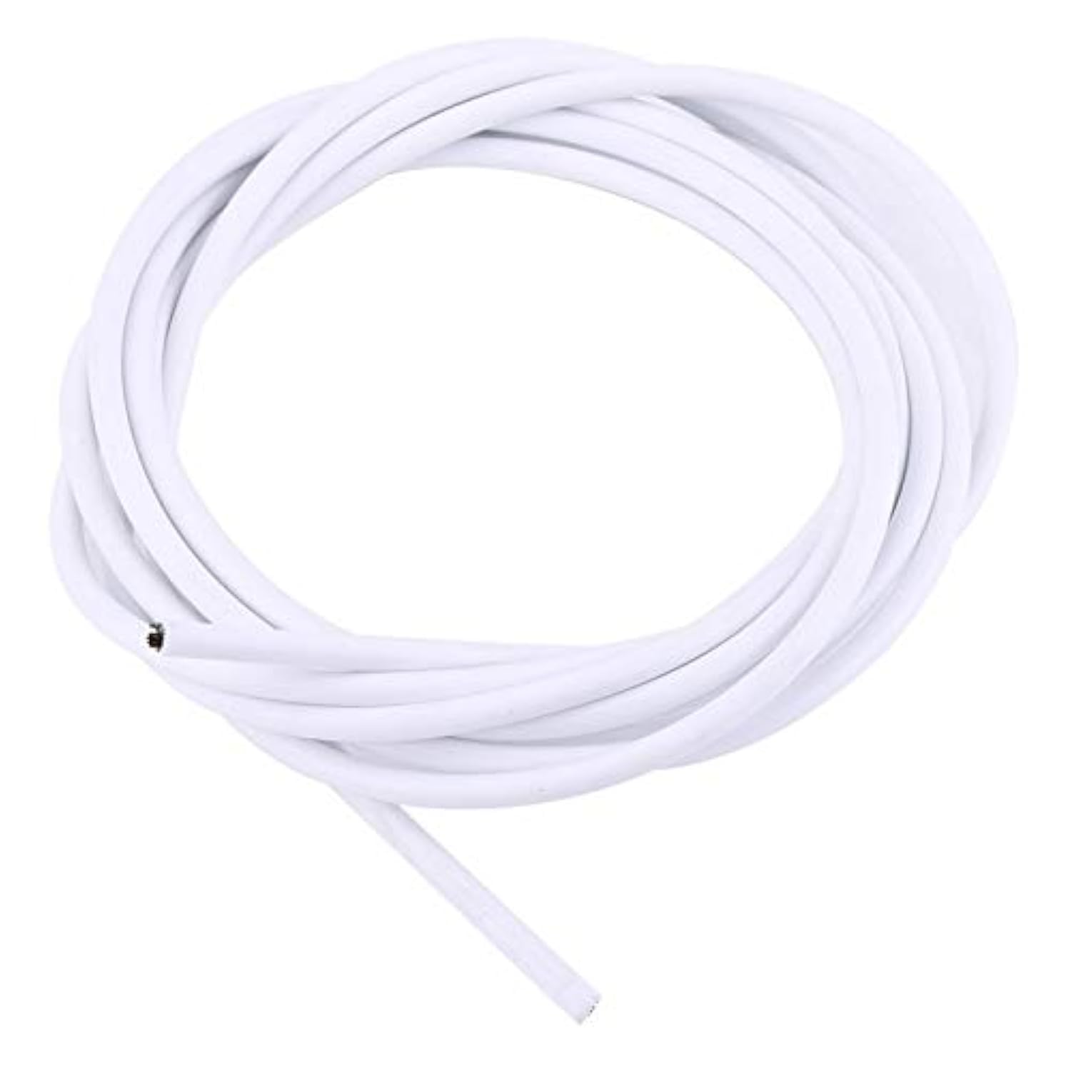 Bike Brake Cables, Bike Cable Casing 4mm, Gear Cable Outer Casing, 4mm Bicycle Shifting Cable Bike Wires for Road Bikes Replacemet Acessory Kit(White)