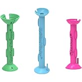 OptiWand Trial Pack Soft Contact Lens Removal &amp; Insertion Tools - Silicone Rubber Soft Lens Applicator &amp; Remover Device with Pincher End &amp; Finger Grips - Safe &amp; Easy on Eyes, Travel Size