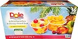 Dole Diced Peaches, Cherry Mixed Fruit Variety Pack, 16-4oz Cups