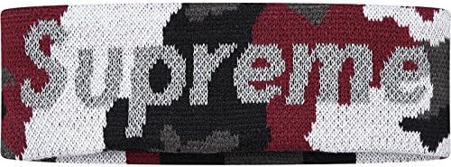 Supreme 2017 Reflective Camo New Era Headband Brand New (Red Camo)