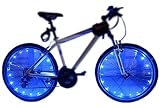 MAGINOVO 2 Pack Led Bike Wheel Light | Waterproof Bicycle Tire Light | Safety Battery Spoke Lights | Cool Bike Accessories and Decoration for bicyclers to Ride at Night