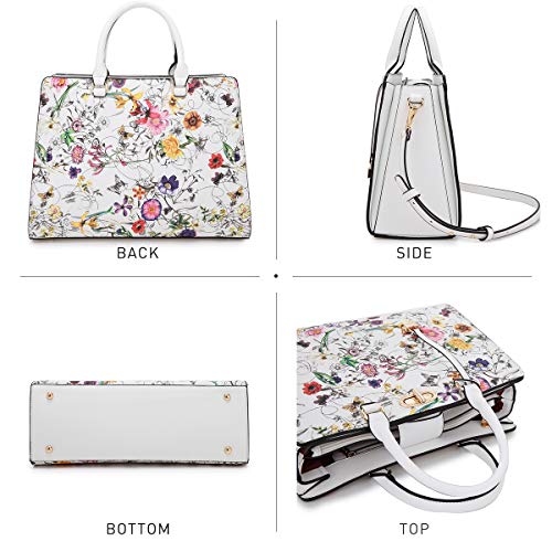 Womens-Satchel-Handbags-Top-Handle-Stylish-Purse-Vegan-Leather-Shoulder-Bags-for-Women-Wallet-Set