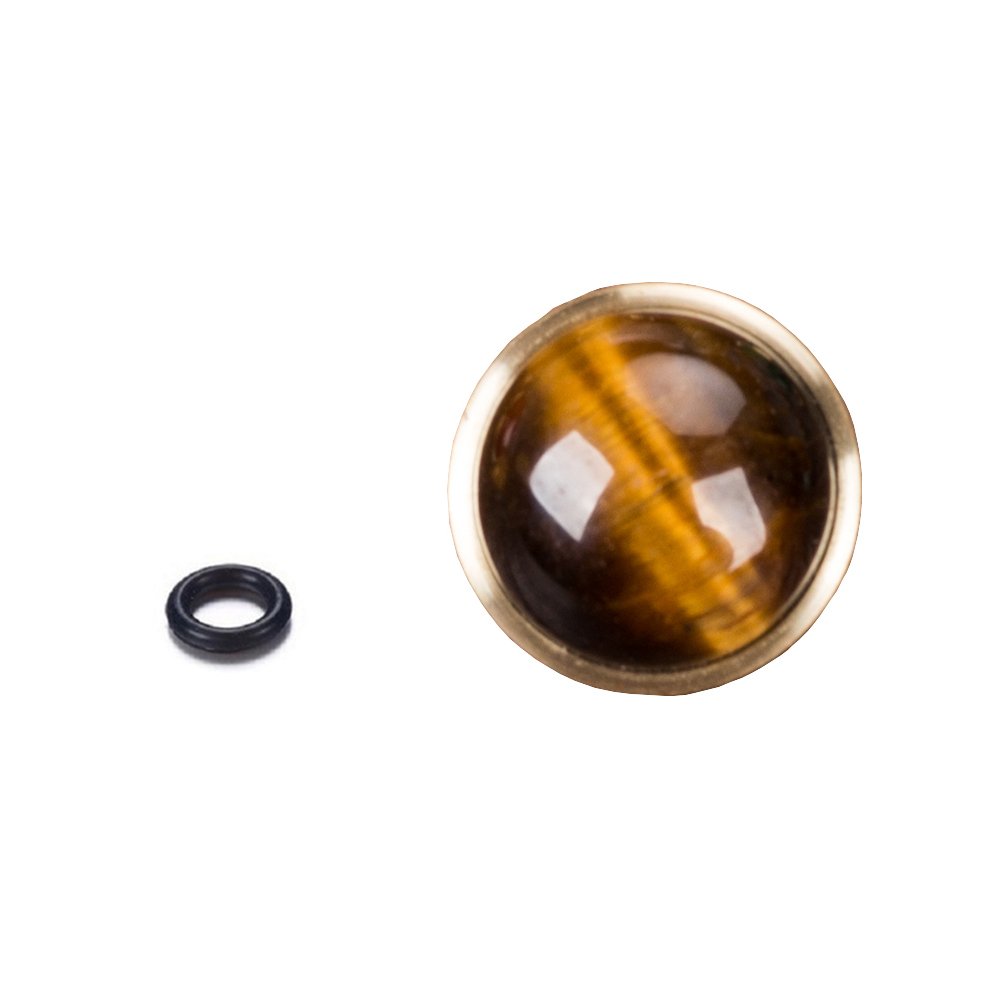LXH 1 PACK Handmade Convex Soft Release Button Finger Touch Fits any Standard Threaed Release Compatible with Fujifilm X-PRO2/1 X100F X100T X100 X100S X10/20/30 X-E1 X-E2 X-E2S STX-2 X-T10 (Brown)