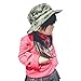 Toddler Floppy Hat Kids Sun Hat with Chin Strap Unisex Baby Sun Protection Hat (0-6 Months, Camouflage)