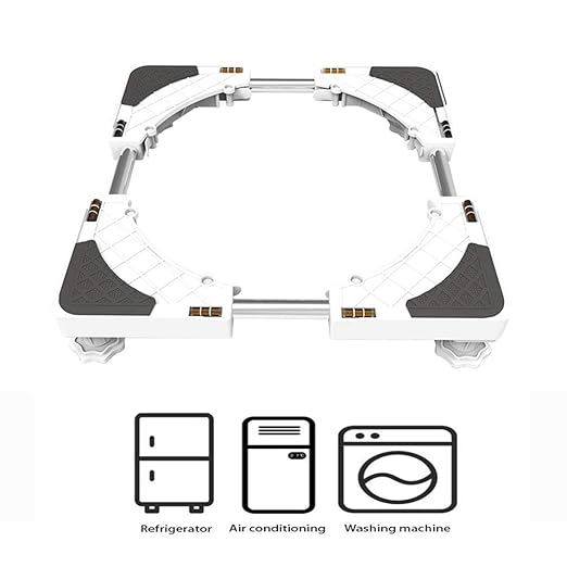 HADMB Resistente Base Lavadora Ajustable Soporte Lavadora Sin ...