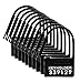 Keyholder 10 Pack Numbered Plastic Chastity Locks . Black