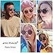 JIM HALO Small Polarized Round Sunglasses for Women Vintage Double Bridge Frame (Gold Frame/Polarized Grey Lens)