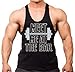 Meet Me at The Bar Bodybuilding Stringer Tank Top Y Back XS-2XL