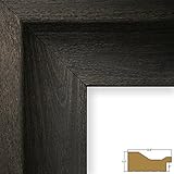 Craig Frames 2.5DRIFTWOODBK 24 by 34-Inch Picture Frame, Wood Grain Finish, 2.5-Inch Wide, Weathered Black