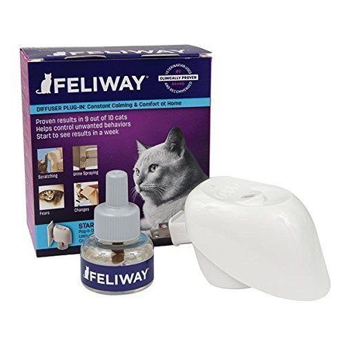 Feliway 30 Day Starter Kit for Cats - Plug-In Diffuser &amp; Refill 48 ml