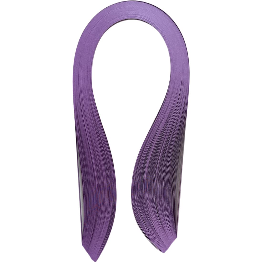 ODETOJOY 120pc Paper Quilling Strips 5mm Quilling Papers 5mm Craft Single Color Paper Strips 1/5inch (Purple) — image 1