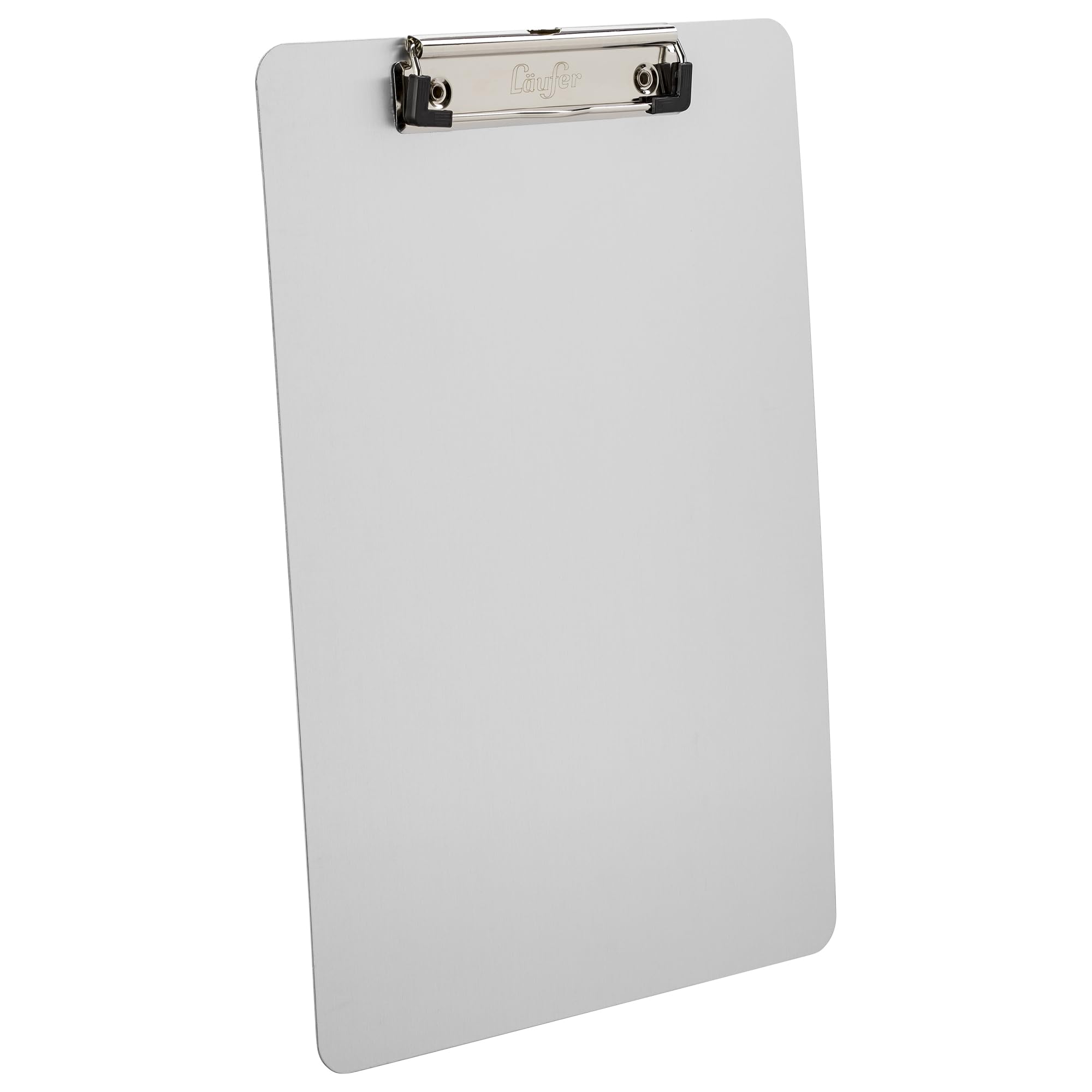 Saunders 21518 Clipboard with Designer Clip 21.6 x 33 cm Silver