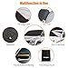 BruRkim Car Windshield Snow Cover for Winter, Sunshade Cover for Summer, Double Side Designed, Waterproof for Ice, Snow, Frost, UV Protection, Large Size Fits for Small Cars, Standar Pickup, SUV