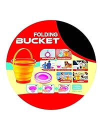 Top Race - Cubo plegable de silicona plegable con 2 litros, medio galón (paquete de 3)