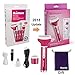 Hair Removal for Women 4 in 1 Rechargeable Hair Epilator Painless Electric Cordless Body Hair Shaver,Hair Trimmer Waterproof Razor for Bikini Area /Nose/ Armpit / Arm / Leg （2018 Upgraded）