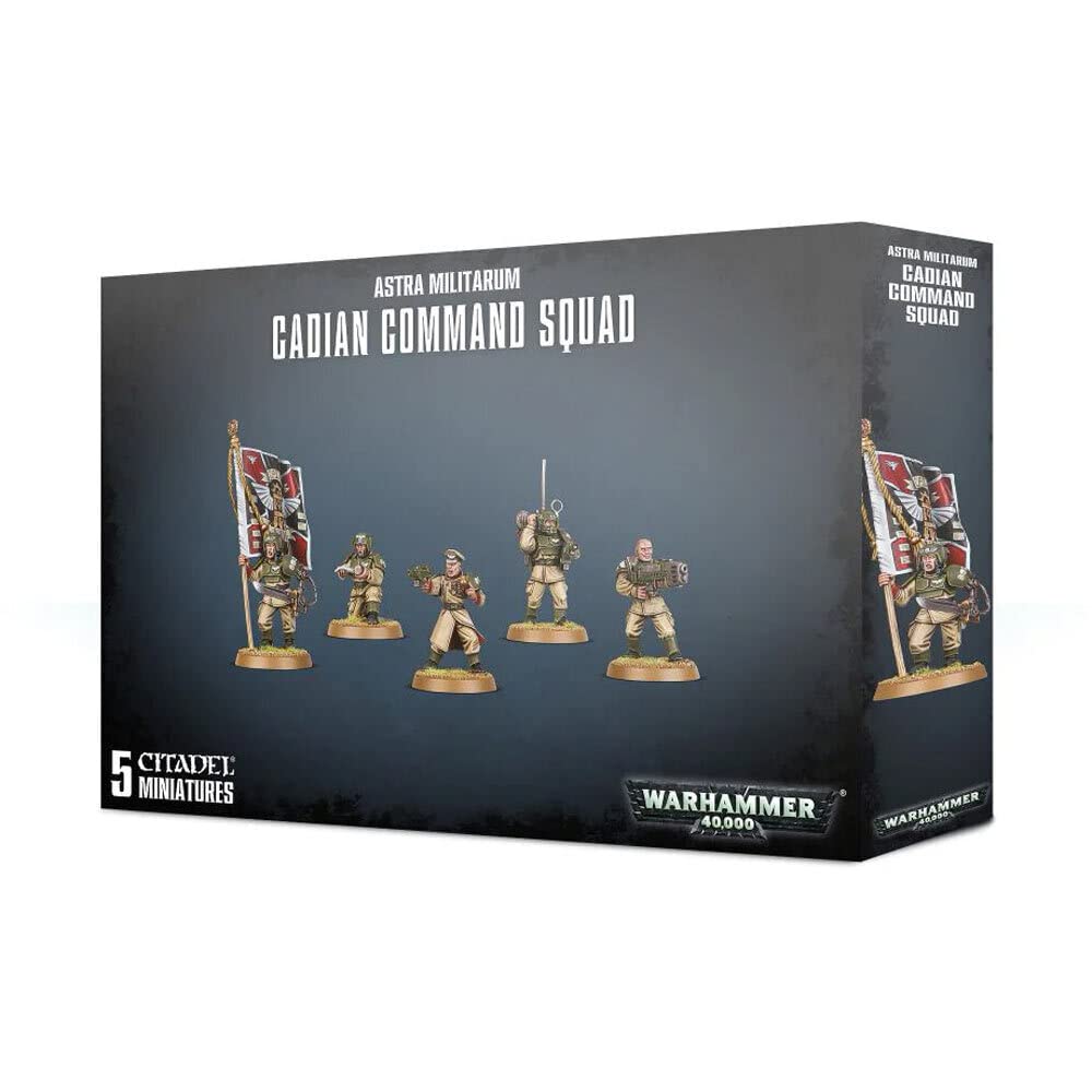 Games Workshop Cadian Command Squad Miniature