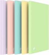 Oxford A4 Display Book 5 Pack 20 Pockets Pastel Colours view 7