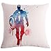 Fyon Superhero 4-Pack Cushion Covers Decorative Throw Pillow Cases for Sofa,Home,car 18x18inch -D