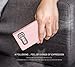 FYY Luxury PU Leather Wallet Case for Galaxy Note 8, [Kickstand Feature] Flip Folio Case Cover with [Card Slots] and [Note Pockets] for Samsung Galaxy Note 8 Rose Gold
