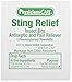 First Aid Only 19-200 Sting Relief Wipes, 100 Count