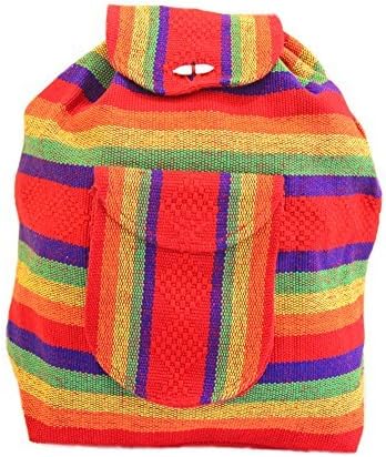 FOLCLOREBaja Backpack Eco-Friendly Mexican Bag - Rasta MX