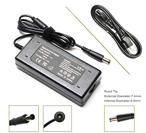 90W AC Adapter Power Supply Cord Laptop Charger for HP Pavilion Dv4 Dv6 Dv7 G50 G60 G60T G61 G62 G72 2000; Hp Presario 2210B 2510P CQ40 CQ45 Cq50 Cq57 Cq58 Cq60 Cq61 Cq62; Probook-EliteBook-Envy