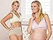 Mamaway Maternity Nursing Bra, Postpartum Antibacterial, Seamless Crossover Breastfeeding Bra (Large, Purple)
