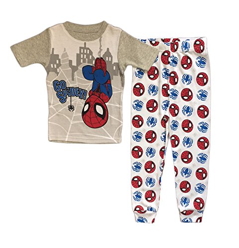 AME Marvel Spider-Man Little Boys Toddler 2 Pc Cotton Pajama Set (5T)