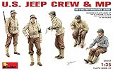Mini Art Plastics U.S Jeep Crew and MP