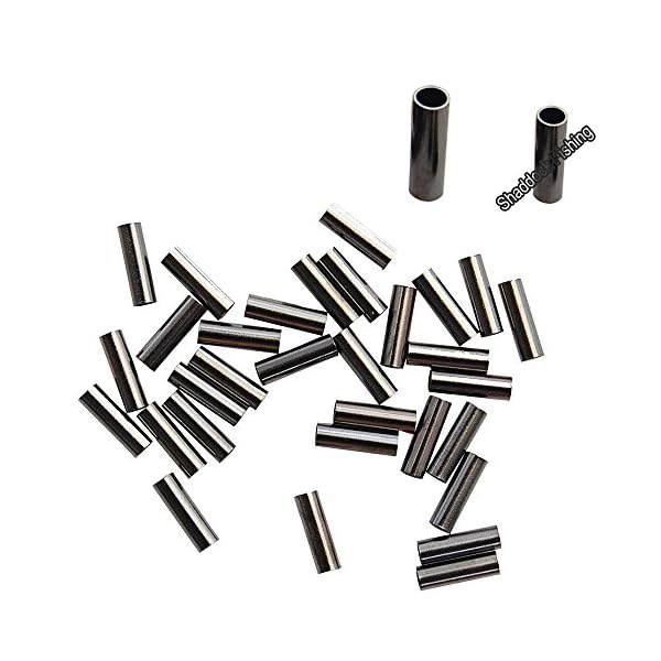 Shaddock-Fishing-50-400pcs-Single-Barrel-Crimping-Sleeves-Fishing-Wire-Leader-Crimps-100-Copper-Tube-Connector-Fishing-Tackle-Kit-Size-06-25mm