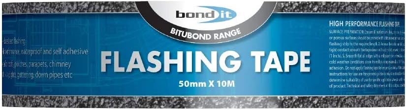 Bond-It Flashing Tape 450mm x 10Metres, Peel & Seal self-Adhesive Flashing Tape That's Weatherproof, Tough