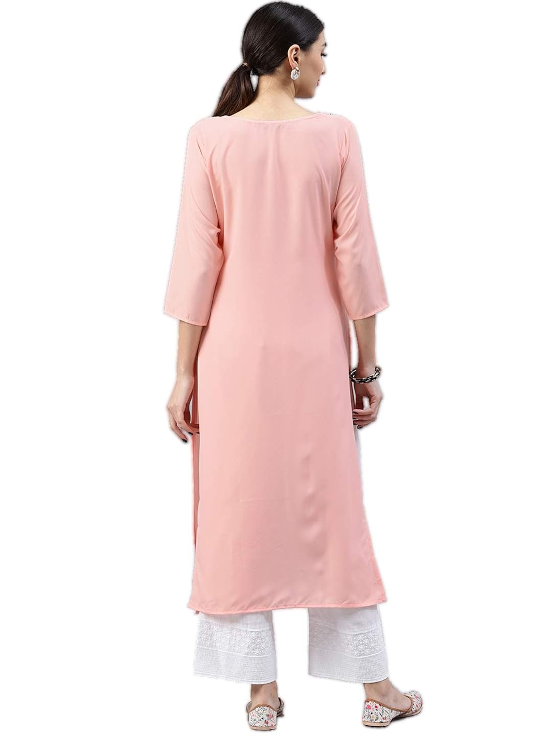 vaamsi crepe digital printed kurti(vpk1516_pink_free size)