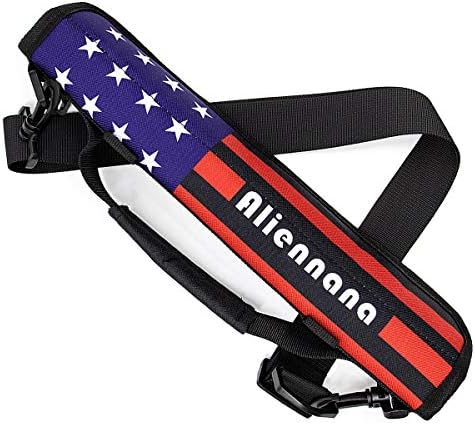 US Flag Small Golf Club Carry Sleeves Bag Mini for Kids Women Men – Lightweight Portable Driving Range Carrier Course Training Travel Case