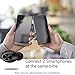 VERKB in-Ear Bluetooth Earbud, Wireless Headphone Noise-isolating Car Headset Built-in HD Microphone, 6 Hours Play Time for iPhone Samsung iPad Android Smartphone (Black&Single)