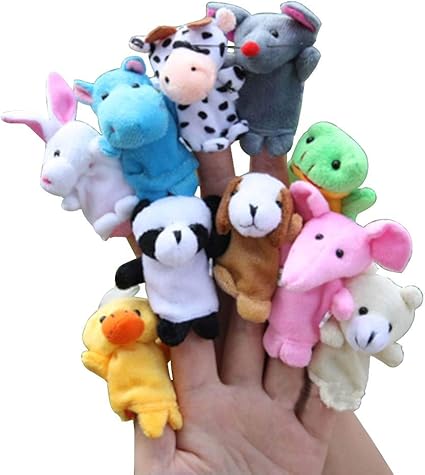 small hand puppets