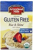 Arrowhead Mills Organic Hot Cereal, Rice & Shine, 24-Ounce Boxes (Pack of 4)