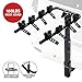 LITE-WAY 4-Bike Hitch Mounted Rack - Heavy Duty Bicycle Carrier Fit Most Sedans, Hatchbacks, Minivans, SUV (2 Inch Receiver)