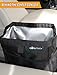 MyTidyCar Hanging Car Trash Can & Cooler - Premium, 3 Pockets, Leakproof, Hanging Car Garbage Bag for Vehicles (Bundle)