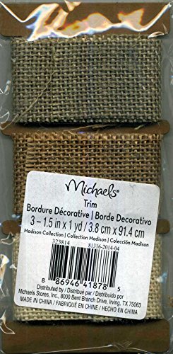 Michaels Decorative Border Trim 3 Patterns 1.5 inch x 1 yard