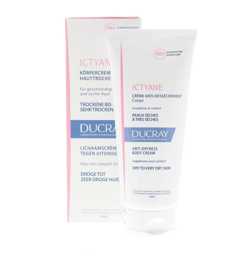 Ducray Ictyane Moisturizing Emollient Cream 200ml