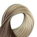 Full Shine Glue In Hair Extensions 18 Inch Tape In Ombre Hair Extensions Hair Color 6B Fading To 613 Yellow Blonde Tape In Real Hair Extensions Invisible Tape In Hair 50 Grams 20 Pcs