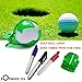 FINGER TEN Golf Ball Marker Line Drawing Tool 3 Color Pens Template Liner Stencil Stamp Putt Alignment