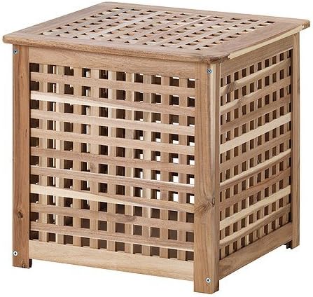IKEA HOL - Side table, acacia - 50x50 cm by Ikea