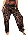 LOFBAZ Harem Pants for Women S-4XL Plus Hippie Yoga Floral Boho Lounge Clothing