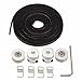 Wangdd22 2pcs GT2 Pulley 20 Teeth Bore 5mm + 5m GT2 Timing Pulley Belt + 2pcs Idler +4pcs Belt Locking Spring for 3D printer RepRap
