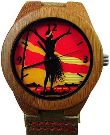 Hawaiian Picture Wood Watches