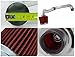 Spec-D Tuning AFC-CV96LXRD-AY Honda Civic CX DX LX 1.6L L4 Cold Air Intake+Red Filter