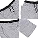 Mooncolour Mens New Arrival Casual Jogging Harem Pants, Light Gray, Large
