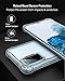 MoKo Compatible with Samsung Galaxy S20 Plus Case / Galaxy S20+ Case, Reinforced Corner TPU Bumper + Anti-Yellow Transparent Hard Panel Cover Fit Galaxy S20+ 5G 6.7 inch 2020 - Crystal Clear