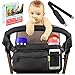 [NEWEST 2018] BEST STROLLER ORGANIZER Stroller Accessories | Stroller Cup Holder for Smart Moms + BONUS Shoulder Strap | Perfect for Jogging, Travelling or Shopping| Best Stroller Attachment by Kaywee